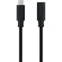 Nanocable Cable USB 3.2 Gen2x2 100W 4K/60Hz USB-C Macho a Hembra 1 m